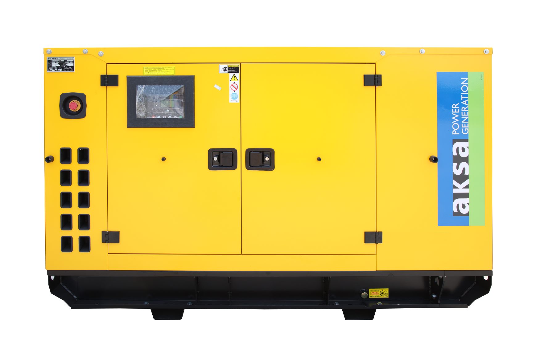 Дизельный генератор Aksa APD-110A в кожухе с АВР