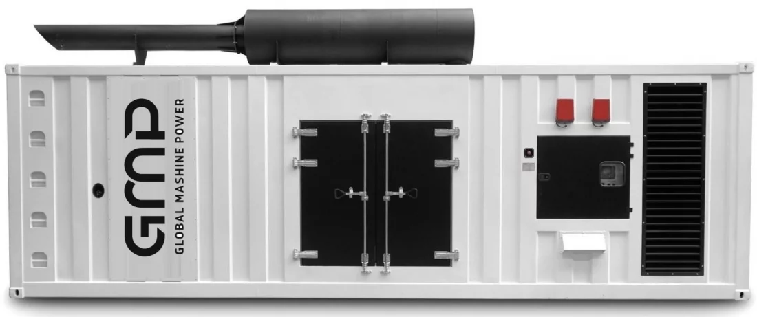 Дизельный генератор Baudouin GMP 2750BM в кожухе