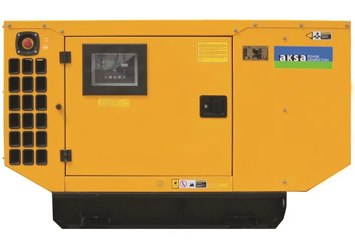 Дизельный генератор Aksa APD-10P в кожухе