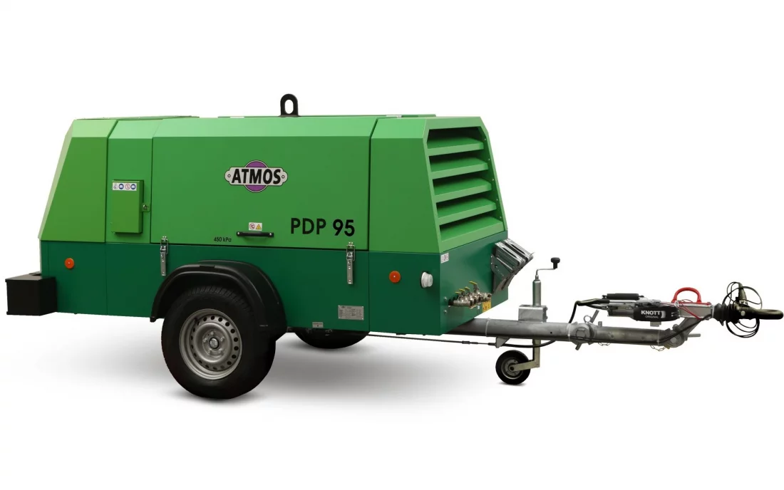 Дизельный компрессор Atmos PDP 95 12 регул без тормоза