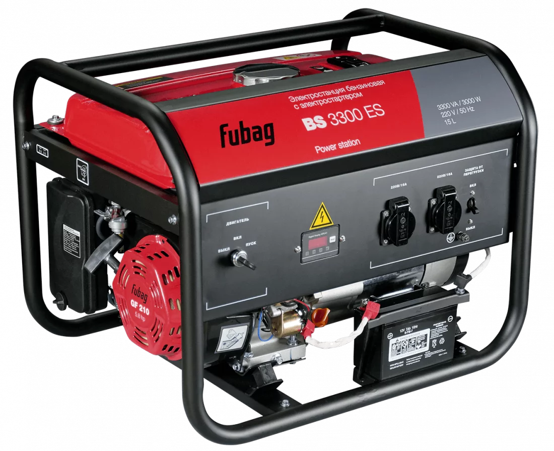 Бензиновый генератор Fubag BS 3300 A ES