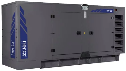 Дизельный генератор Hertz HG 357 DL в кожухе