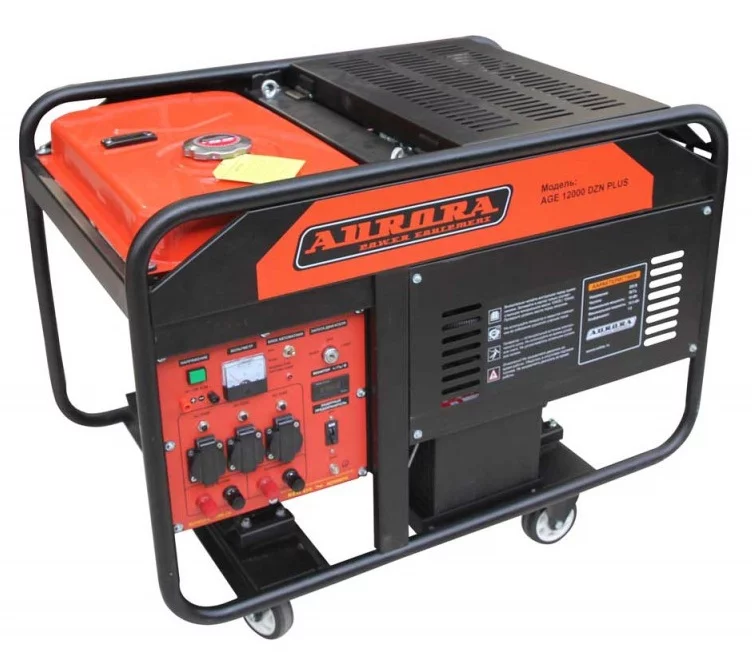 Бензиновый генератор Aurora AGE 12000DZN PLUS с АВР