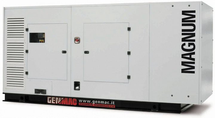 Дизельный генератор Genmac G 300I в кожухе с АВР