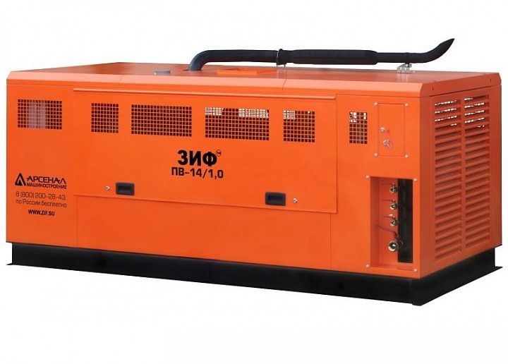 Дизельный компрессор ЗИФ ПВ-18/1,0