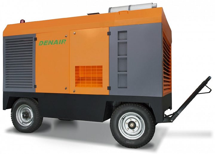 Дизельный компрессор Denair DACY-21/15 (на шасси)