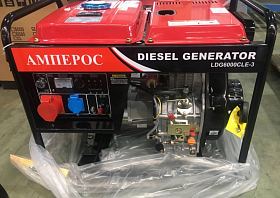 Дизельный генератор АМПЕРОС LDG6000СLE с АВР — фото 1