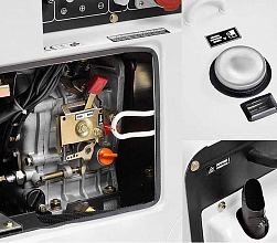 Дизельный генератор Hyundai DHY 8000SE-3 — фото 3