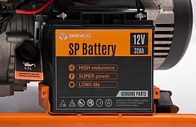 Бензиновый генератор Daewoo GDA 7500E — фото 5